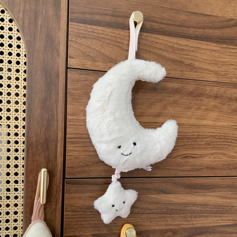 原Jellycat趣味太阳八音盒拉铃小熊月亮床铃挂件毛绒玩具七夕礼物-阿里巴巴
