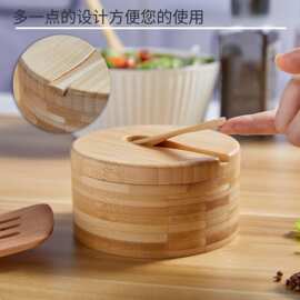 木制调味盒家用厨房固体调味料香料胡椒孜然粉花椒八角大料收纳盒