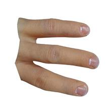 指纹逼真手指头纹路清晰硅胶材料假肢翻模教学各种模具品
