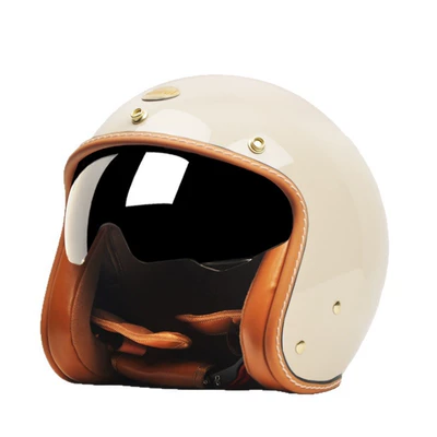 Retro Helmets for Men and: Motosiklet kaskı (dəbilqə)
