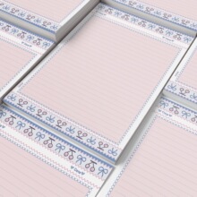 新款自制费尔岛毛衣款B5高颜值ins可爱本子学生笔记本信纸草稿本