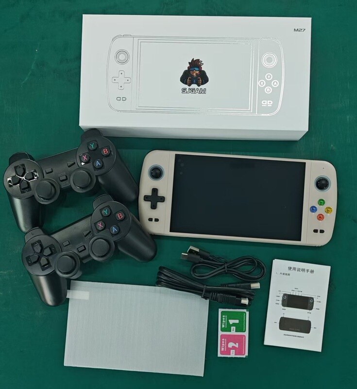 クロスボーダー M27 携帯ゲーム機レトロ PSP クラシック携帯ゲーム機 7inch 高精細大画面ダブルワイヤレスハンドルアーケード|undefined
