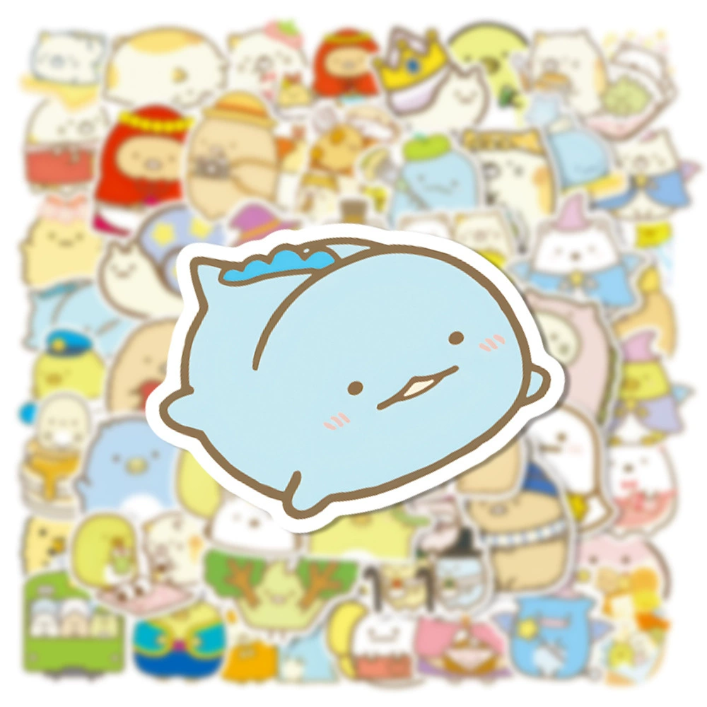 50 Sumikko Gurashi уголок биотроллер коробка, чехол для телефона, водонепроницаемый стакан, набор наклеек для DIY