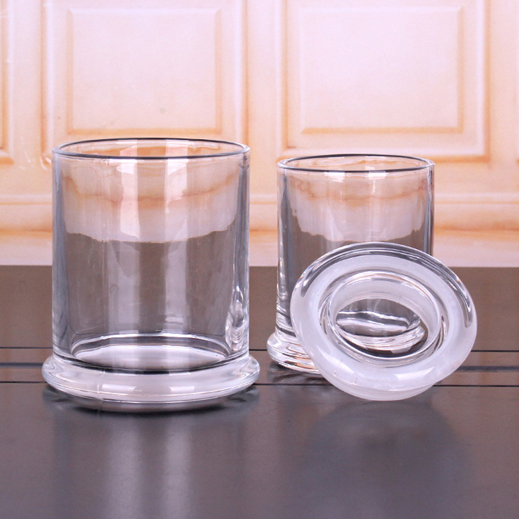 厂家直销工字密封罐食品糖果零食玻璃罐带盖玻璃瓶香膏蜡烛罐批发