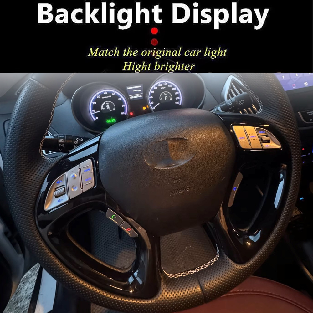 Suitable for Hyundai ix35 modified multi-function steering wheel buttons, ix35 cruise control button, Bluetooth phone