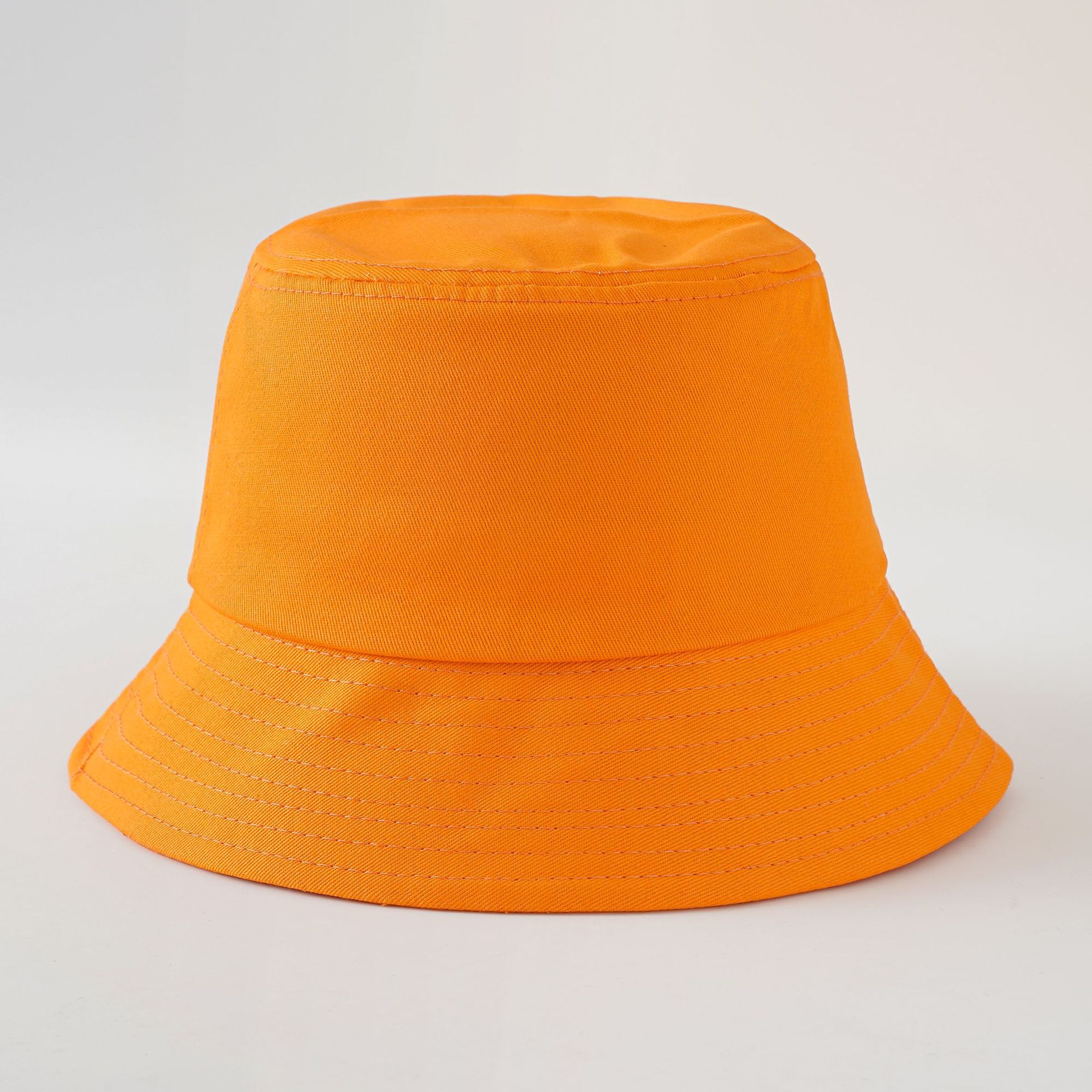 Primavera y verano nuevo sombrero de pescador simple color sólido estilo coreano sombrero para el sol plegable hombres y mujeres pueden usar sombrero de lavabo