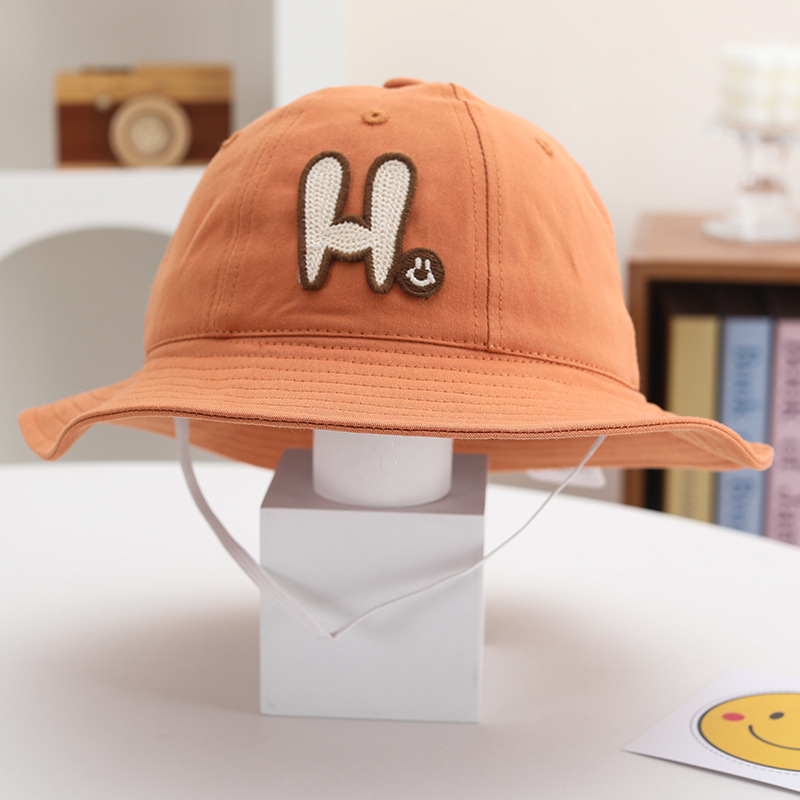 Sombreros para niños coreanos primavera y otoño lindos sombreros de pescadores de bebés variados para niños niñas sombreros de bañera al aire libre