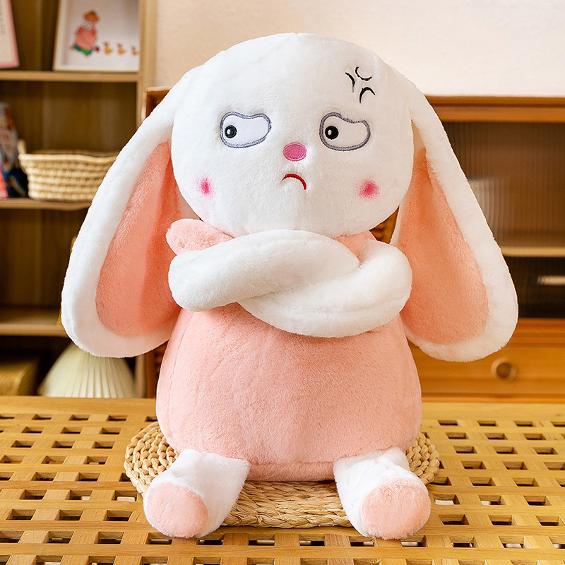 Cartoon plush rabbit