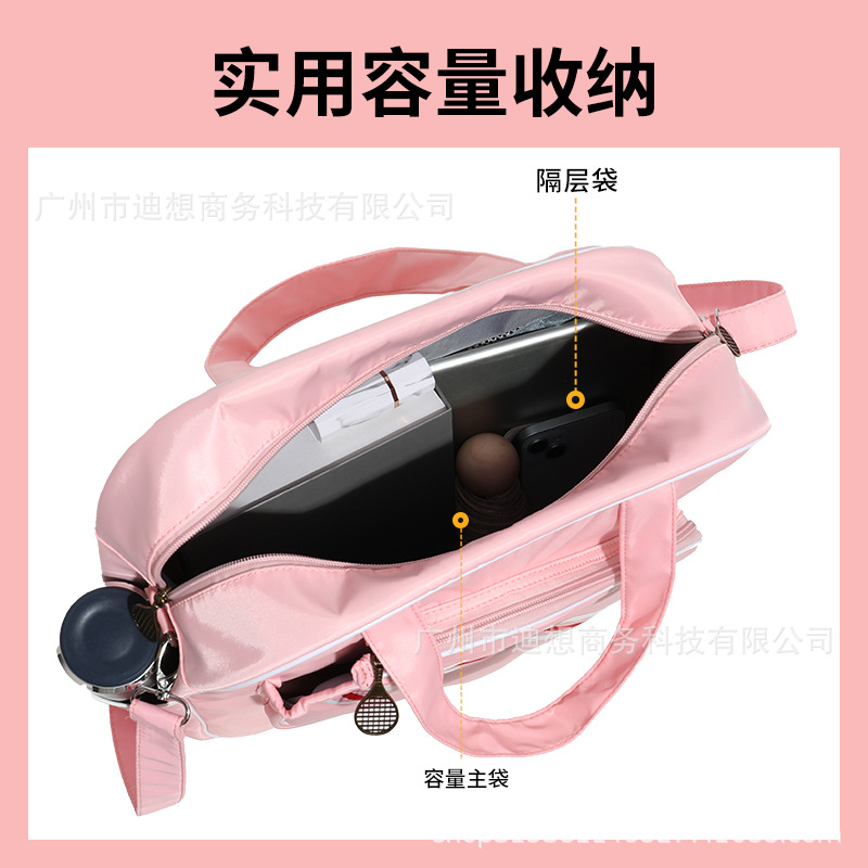 Cross-border 2025 nuevo bolso de golf profesional para mujeres deportes al aire libre bolso de tenis profesional de mensajero de un solo hombro para hombres de gran capacidad image 3