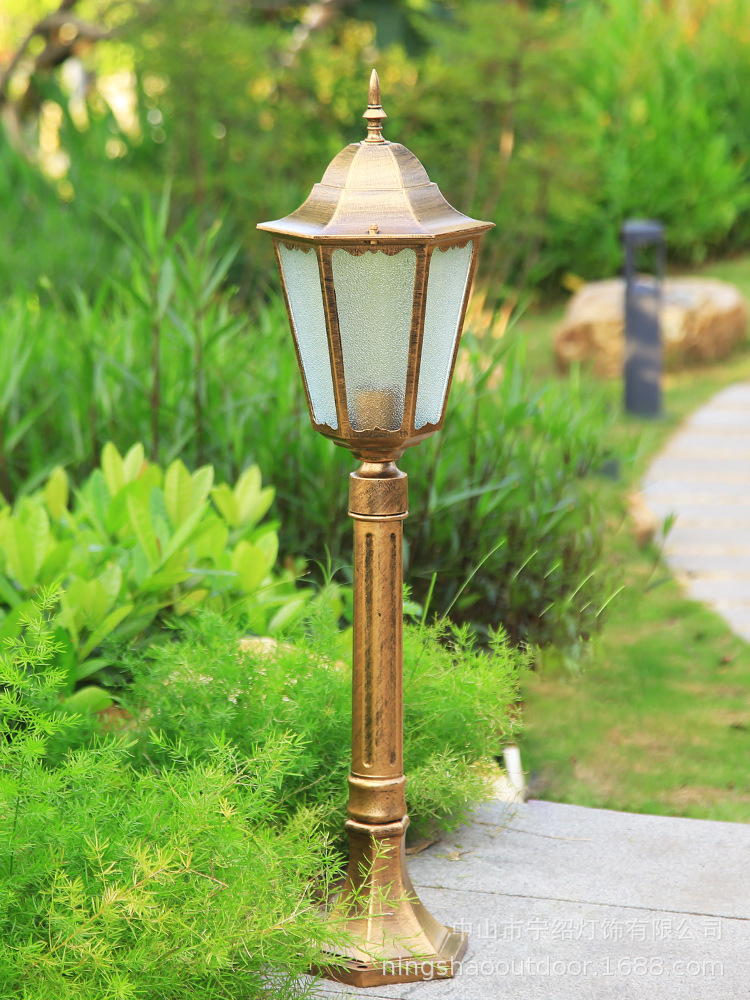 Garden lights outdoor 3 m waterproof high pole landscape lights Park villa community outdoor super bright led solar street light