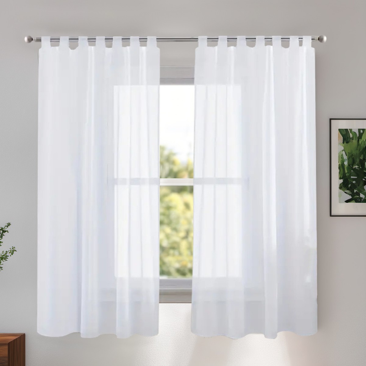 Nuevo crossover de una sola cadena Telylon, pantalla para ventana, fabricante de cortinas semi-opacas de color sólido, SHEIN Spot