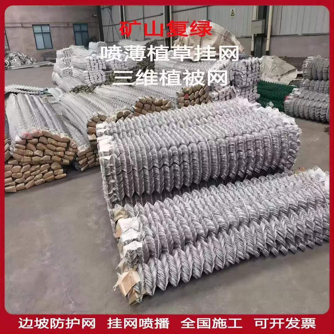Специальная оцинкованная проволочная сетка для защиты наклона травы. Специальная оцинкованная проволочная сетка Гуйчжоу для производителя защиты наклона травы.