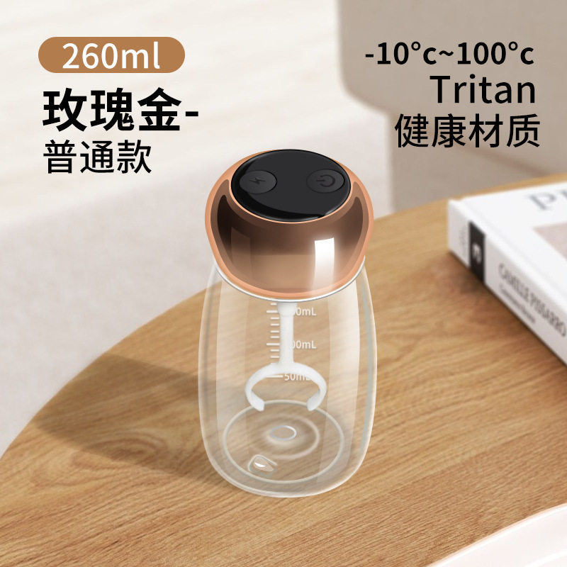 Vaso Mezclador Eléctrico Automático de Tritan Recargable para Deporte y Oficina