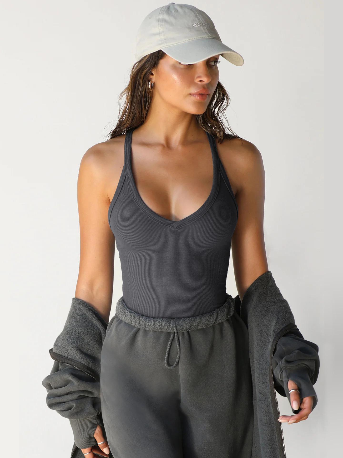Women's Vest Tank Tops Streetwear Solid Color display picture 6