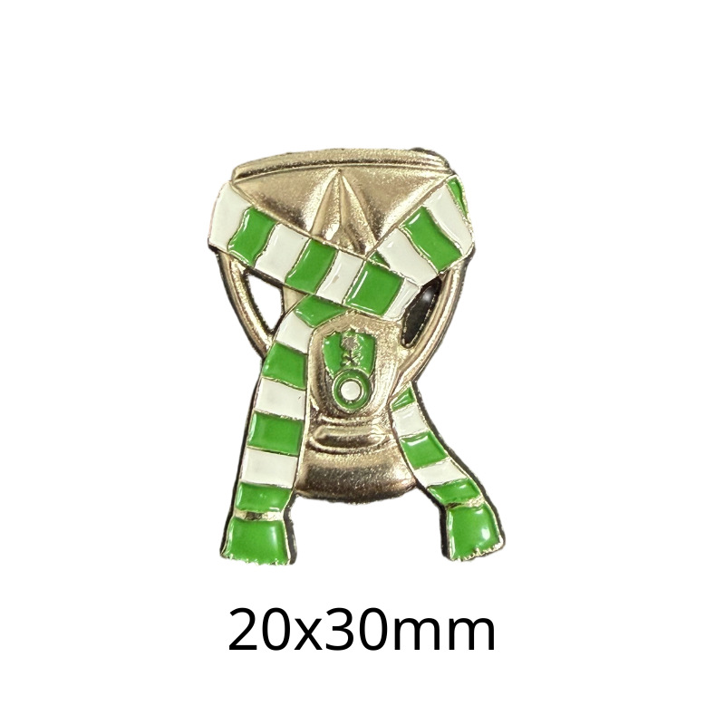 Insignias metálicas transfronterizas, pegatinas para teléfonos móviles, broches, Copa Mundial, Liga de Campeones, club de fútbol, insignias del Real Madrid, insignias del Liverpool al por mayor