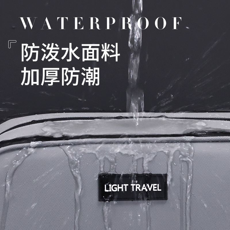 Bolsa de lavado para hombre, bolsa de cosméticos de almacenamiento 2024, nueva bolsa de lavado de viaje de negocios deportiva portátil de gran capacidad