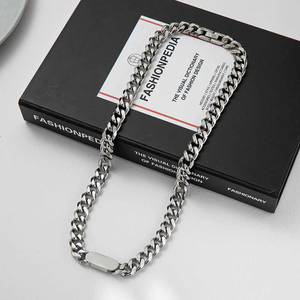 Fashion Geometric Titanium Steel Plating Necklace 1 Piece