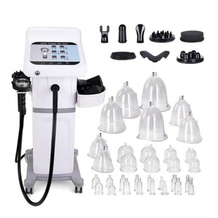 Vertical 2-in -1 G8 Beauty Instrument Negative Pressure Dual Function Negative Pressure High Frequency Vibration Massage Waist Back Whole Body Care