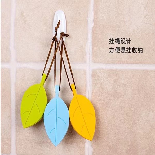 Creative Leaf Silicone Door Windstopper Baby Gate Safety Door Stopper 3D Hangable Door Stop
