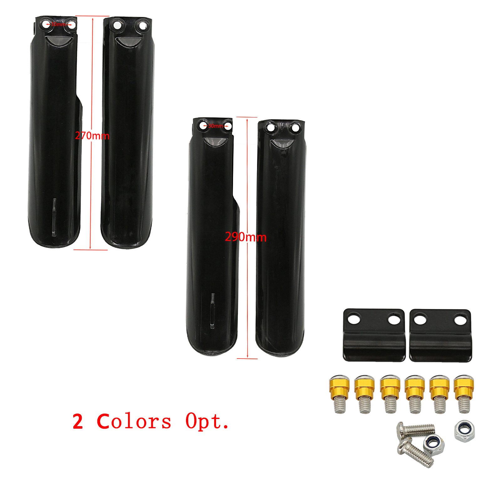 Klx Bbr Ttr Crf Cr Small High-Performance Racing Front Shock Absorber Guard Cover Mudguard Off-Road Motorcycle Accessories