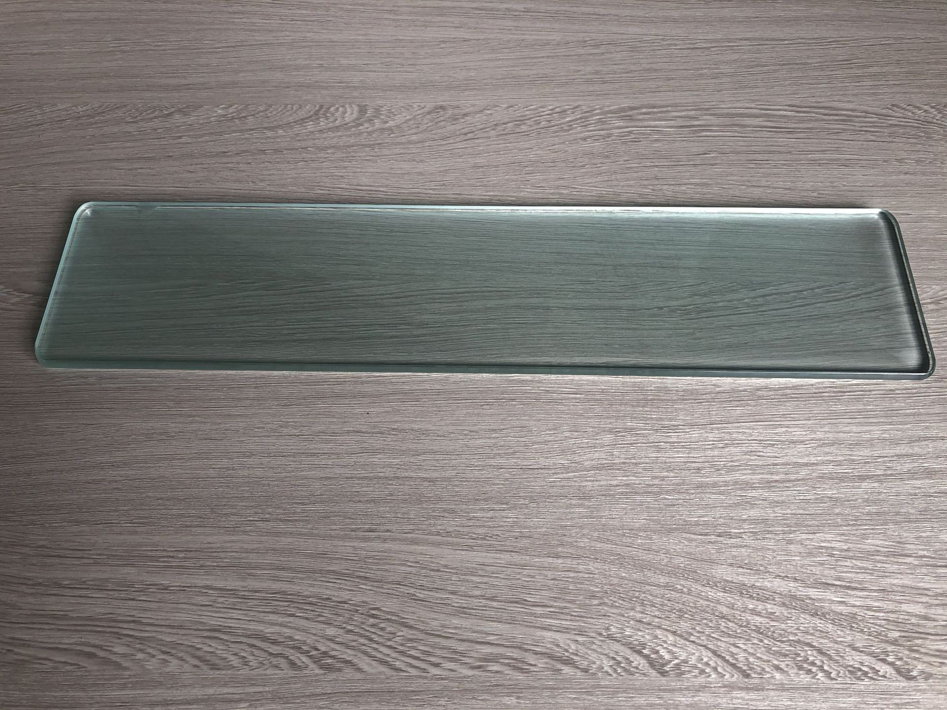 现货供应卫浴淋浴玻璃置物架玻璃面版定制加工花纹量大价优 批发