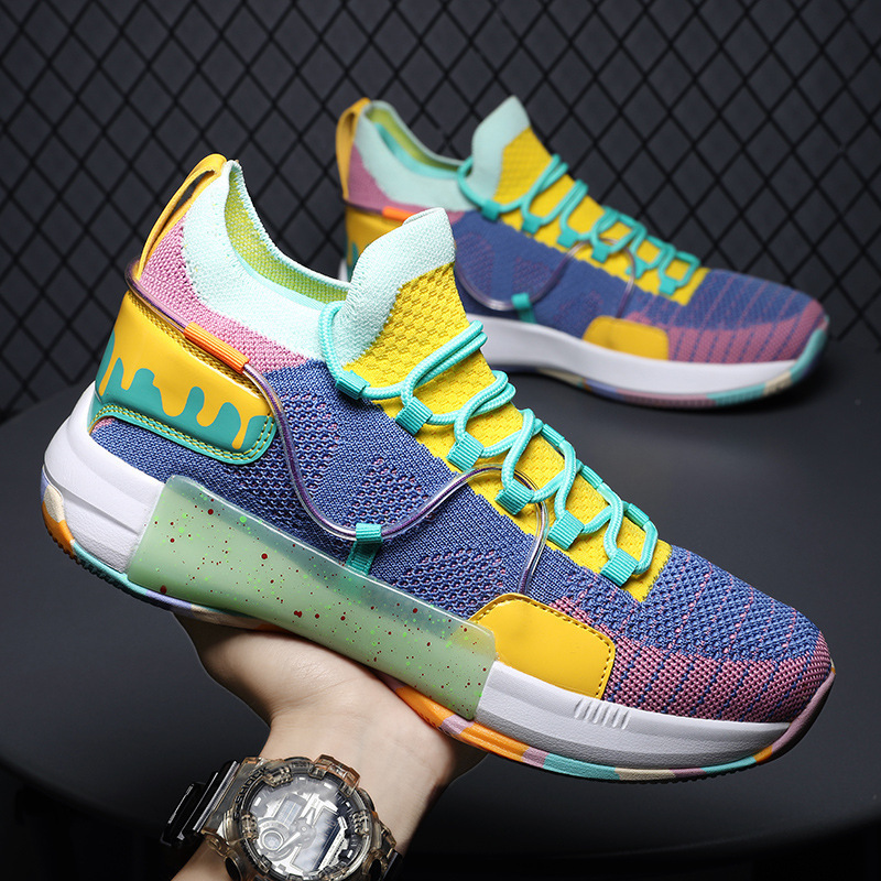 2021 Autumn New Men's Shoes Outdoor Men's Fashion Trendy Casual Shoes Basketball Shoes Large Size Running Sports Trendy Shoes