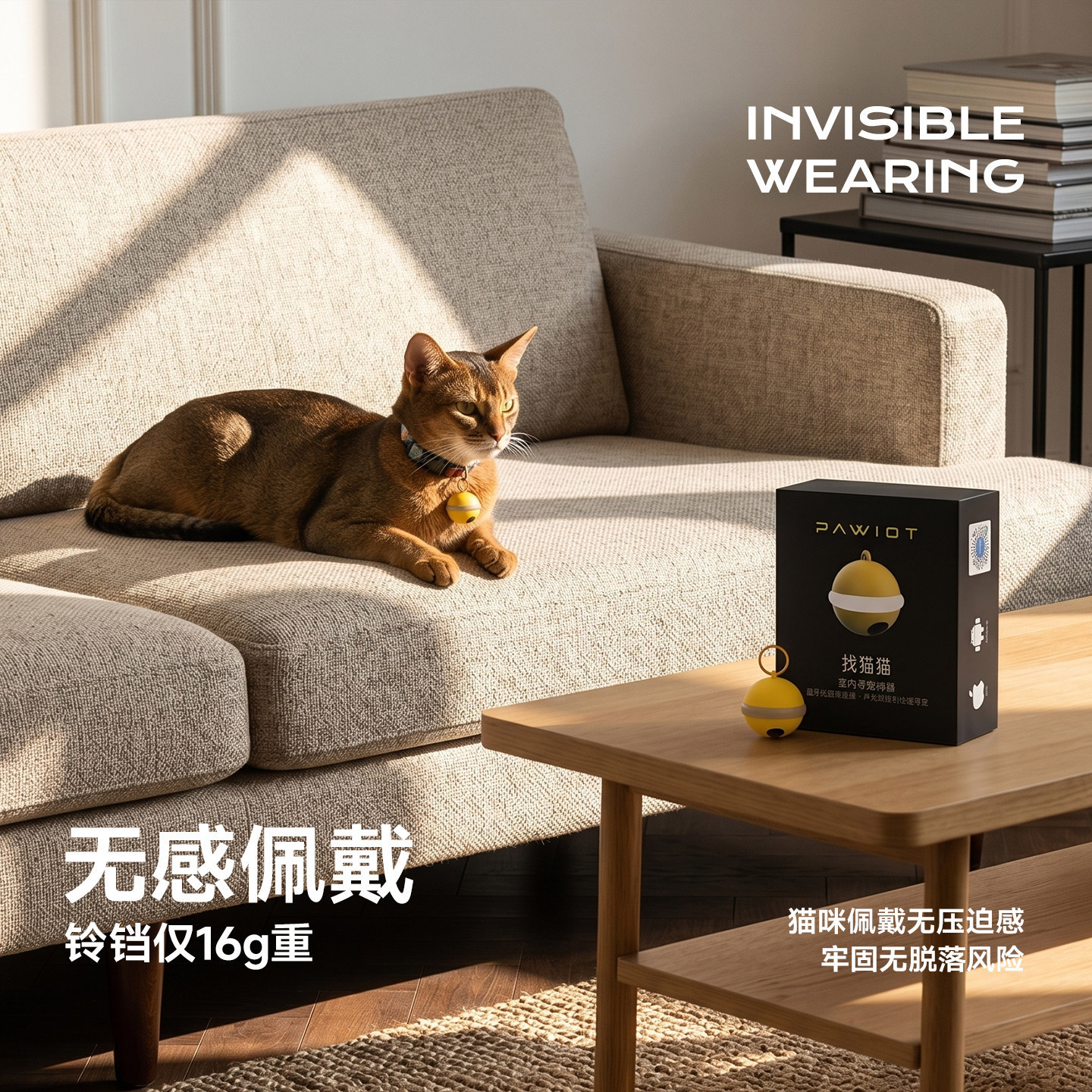 Localizador de mascotas universal para gatos y perros, collar de rastreo inteligente impermeable, anti-perdida, explosiones transfronterizas globales