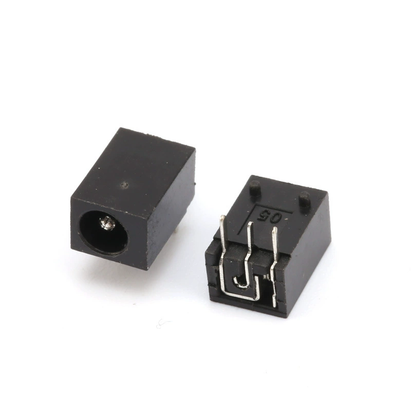 DC003A power socket three-pin horizontal DC charging socket audio socket DC power socket