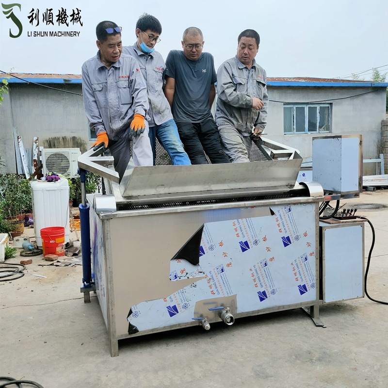 不锈钢方形自动出料蒸煮锅 粽子玉米蒸煮锅方形煮锅