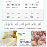 Цельная Прямая поставка, 4 упаковки нижнего белья для девочек, боксеры из чистого хлопка для средних и больших детей без зажима, удобные четырехигольные, шестиниточные, промежностные хлопковые трусы из чистого хлопка.