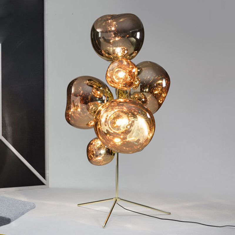 Villa Living Room Lava Floor Lamp Nordic Designer Light Luxury High-End Exhibition Hall Art Restaurant Bedroom Large Vertical Lamp