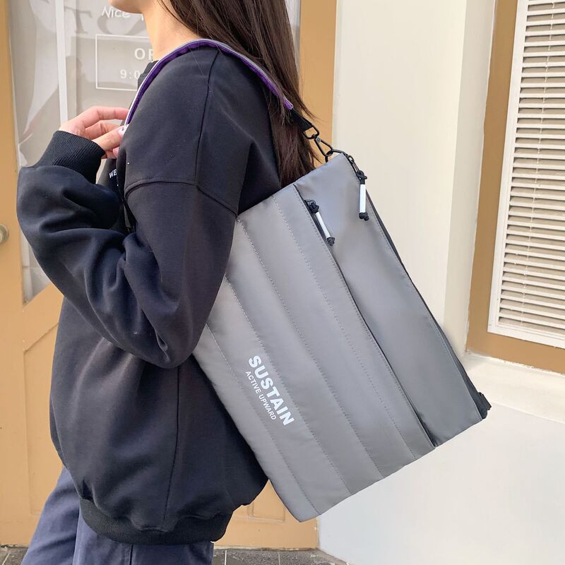 High-End Niche Laptop Bag, Anti-Fall and Shockproof, Shoulder, Portable, Cross-Body Tablet Bag for Men and Women