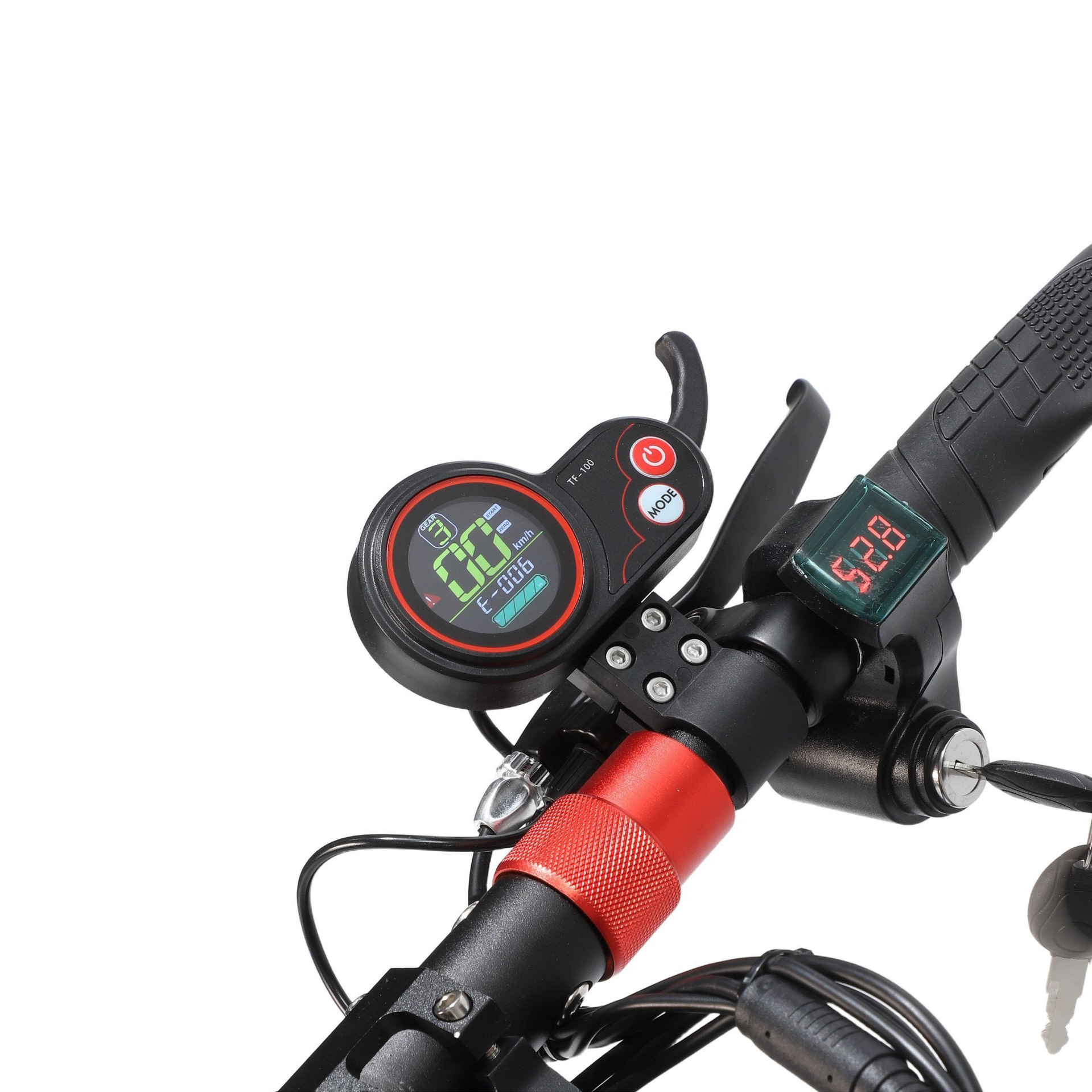 Cross-border shock-absorbing off-road electric scooter, urban outdoor adult electric vehicle, portable foldable scooter wholesale