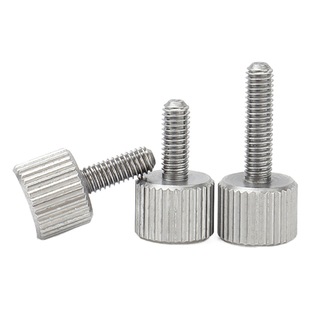 Factory Direct Iron Nickel Plated Hand Screw Cheese Head Knurled Screw Hand Screw Adjustable Hand Twist Chassis Screw