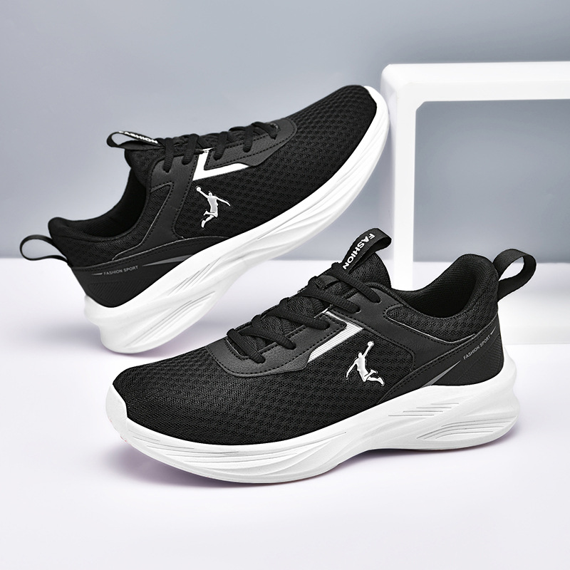 Running Shoes for Men New Mesh Breathable Casual Shoes Lightweight Black Shoes for Men Sports Shoes - 8