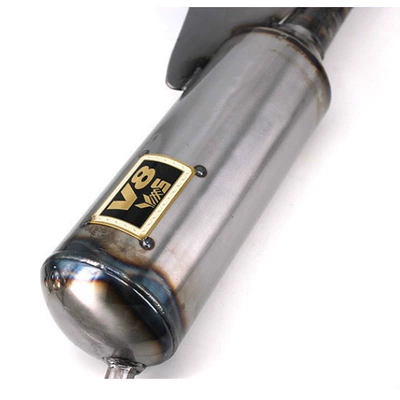 W004 Straight-Line 11-Section Exhaust – Motorcycle exhaust pipe