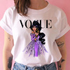 Short sleeve T-shirt for princess, with short sleeve, European style, oversize, suitable for import, wish, ebay