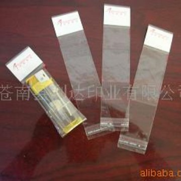 厂家直供各种规格厚度带自粘胶OPP卡头袋OPP塑料袋