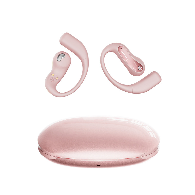 Private Model Jm37 Bone Conduction Ear Noise Reduction Wireless Ear-Hook Ai Intelligent Translation Headphones Dy08 Can Be Cross-Border