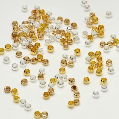 2.5 Positioning Beads Spacer Beads Jewelry Accessories Bracelet Beads DIY Beading Materials Loose Beads Fixed Beads Accessories Wholesale