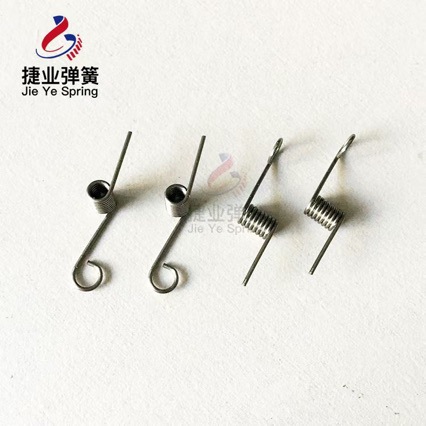 扭簧扭转弹簧线径0.8外径9.0V型弹簧发夹弹簧扭力簧回力扭簧