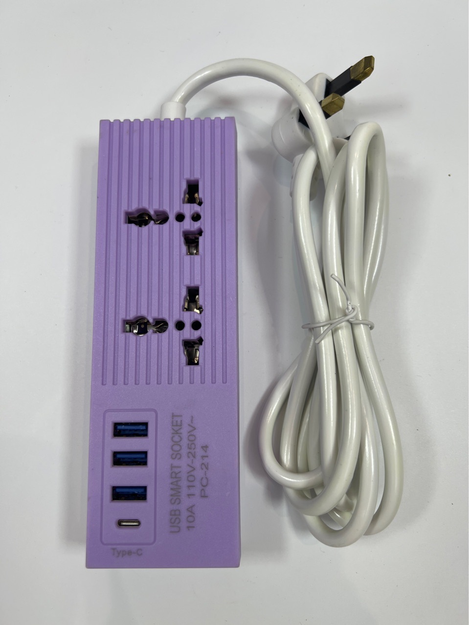 Socket filipino en el sudeste asiático dos enchufes planos en América del Sur Chile Perú nuevo con USB tipo C