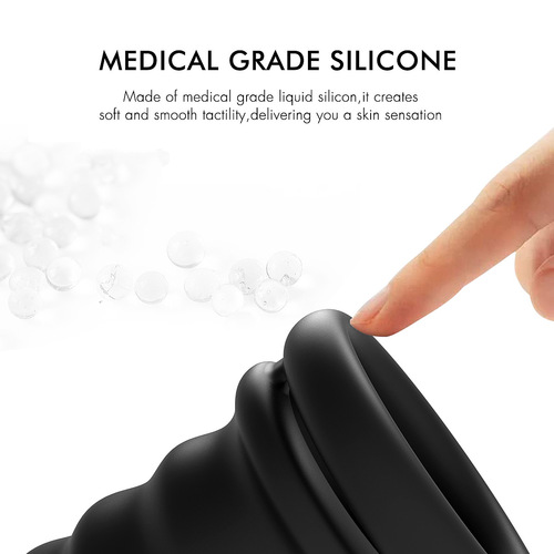 HA-812 Silicone Lock Semen Ring Set Men's Ring Adult Products Physical Lock Semen AliExpress Cross-Border Wholesale