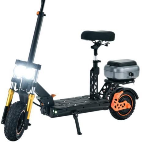 Cross-Border Electric Scooter with Long Range, 11inch Foldable Off-Road Tires, High-Power Adult Scooter That Can Carry People