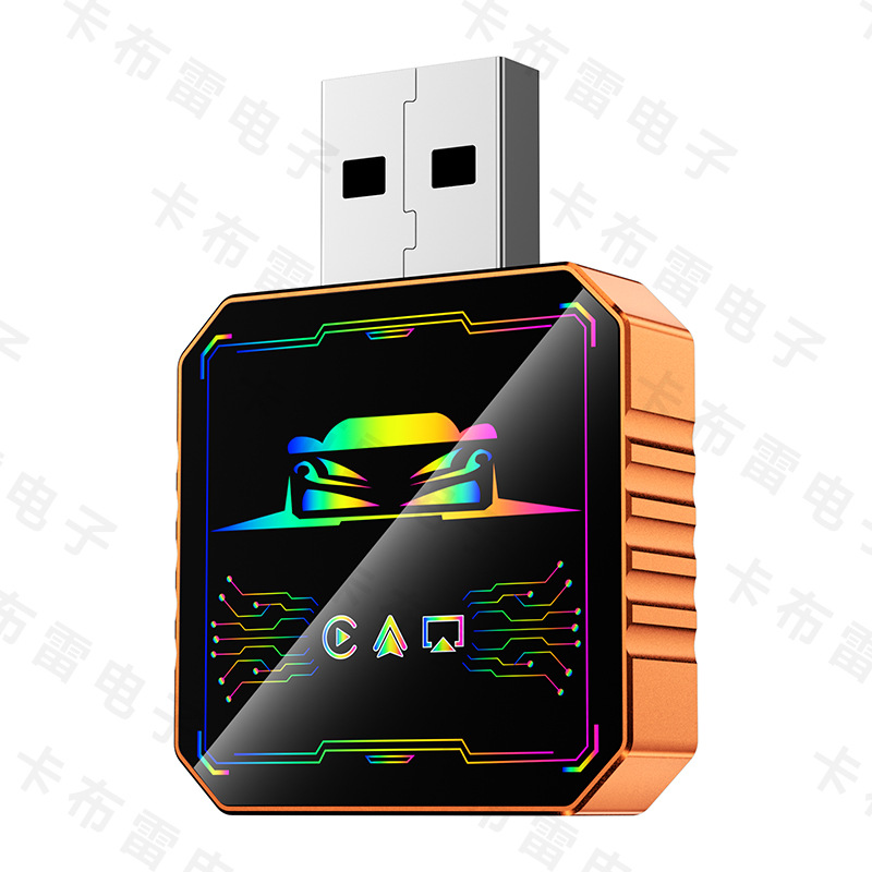 Cross-Border Hot-Selling Carplay Wireless Converter 4-in-1 Car Interconnect Mirror Screen Projection Smart Carplay Box