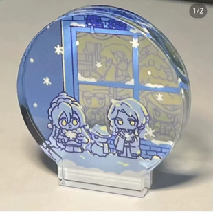 New Product Back to the Future 1999 Homemade Xiaohongshu Same Style Cute Color Window Acrylic Brick Desktop Decoration Ornaments