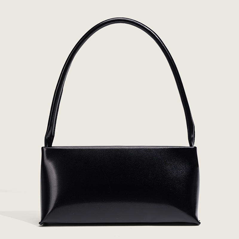 Red Retro Baguette Bag French Niche Design Underarm Bag Elegant Bridal Wedding Handbag For Women - Thumbnail 7