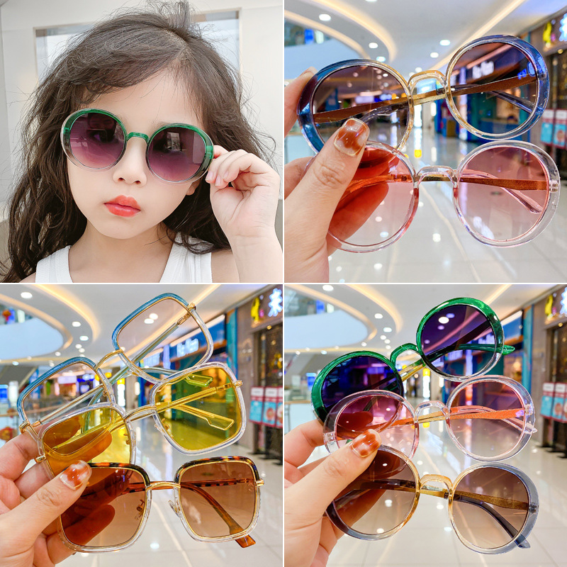 Children's sunglasses sunshade fashion t...