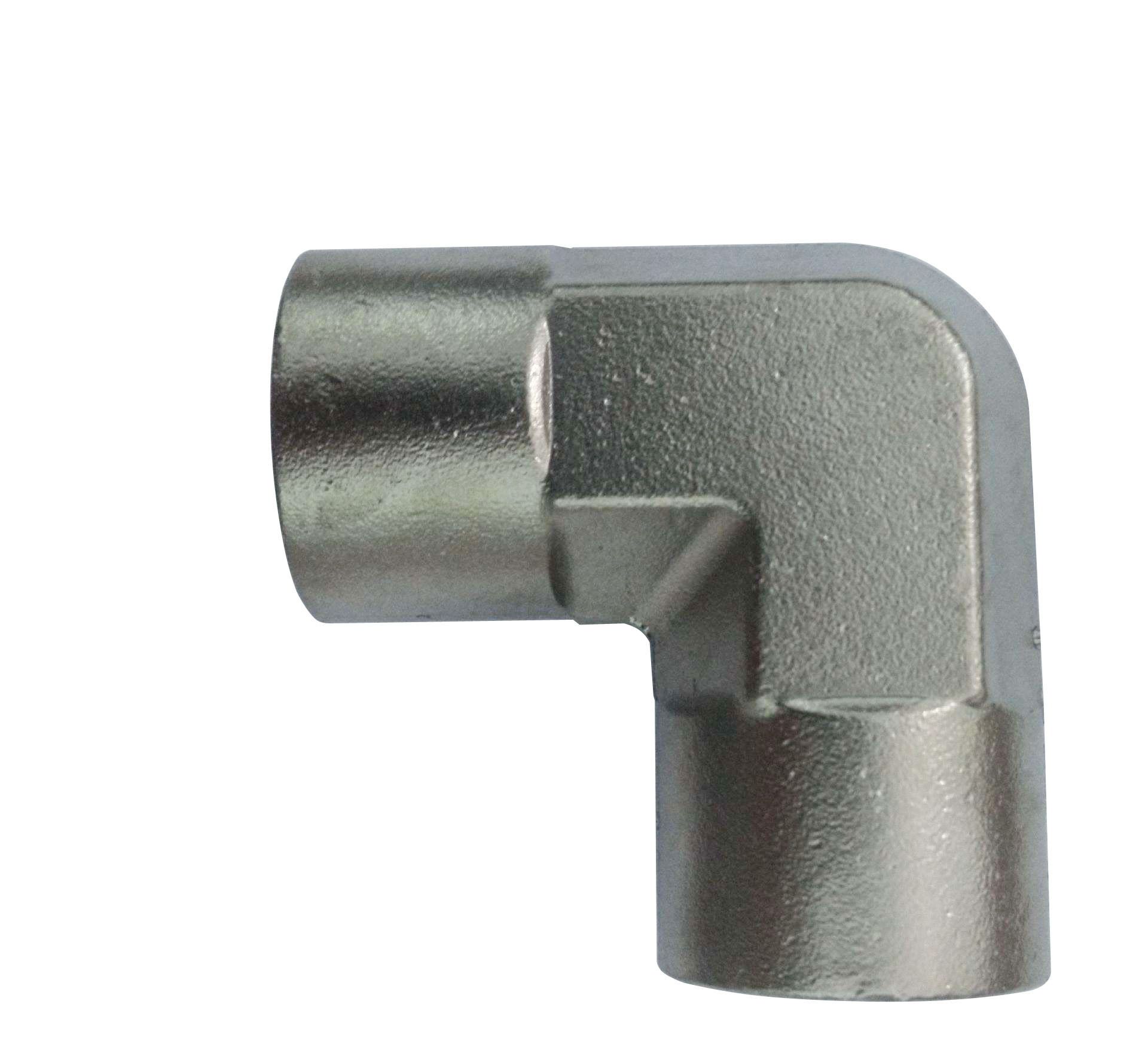 厂家供应直角卡套式终端气动管接头 直角接头