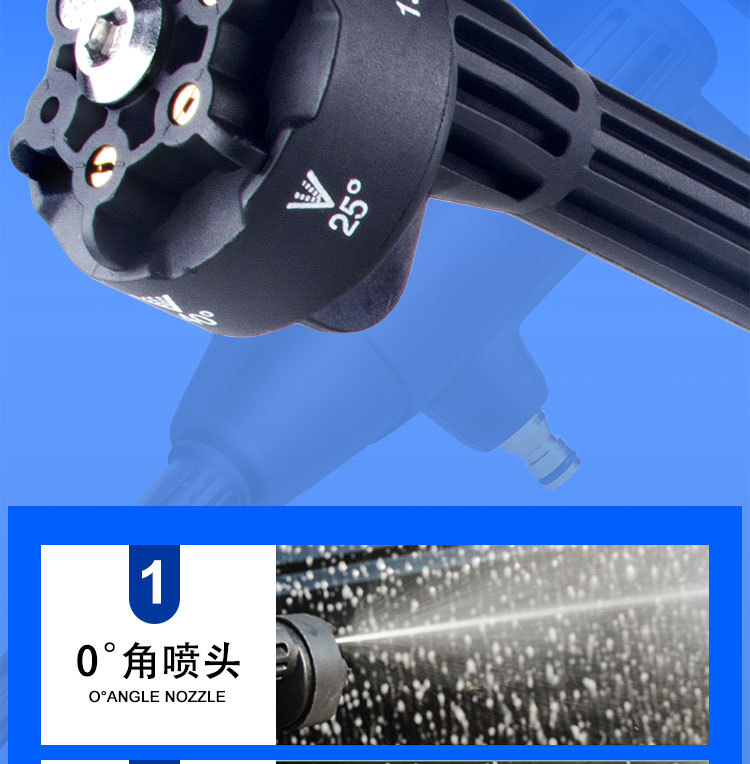 Cross-border lithium battery Wireless Car Washing Machine car household high-pressure car washing water gun portable charging high-power car washing water gun